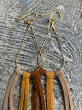 Load image into Gallery viewer, Drama Queen Fringe Leather Earrings