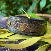Load image into Gallery viewer, “Disco Nights” Leather Cuff