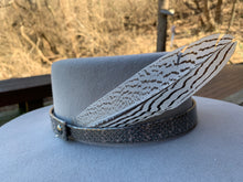 Load image into Gallery viewer, Classic Single Black & White Hat Feather