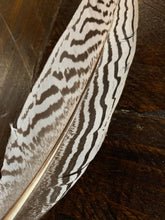 Load image into Gallery viewer, Classic Single Black & White Hat Feather