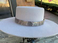 Load image into Gallery viewer, The Silverado Snakeskin Hat Band