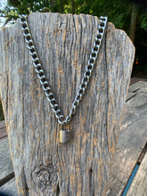 Load image into Gallery viewer, Rockin’ Lock Louis Necklace