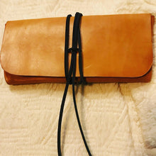 Load image into Gallery viewer, &quot;The Priscilla&quot; Handmade Leather Clutch