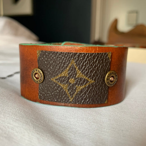 “The Warrior” Leather Cuff