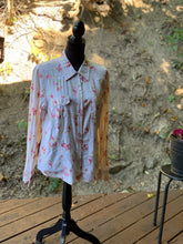 Load image into Gallery viewer, Vintage Floral Western Shirt with Pearl Snaps