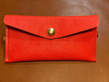 Load image into Gallery viewer, Medium Carl in Poppy Pebble Leather