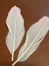 Load image into Gallery viewer, Pink Shine Medium Feather Hat Jazz