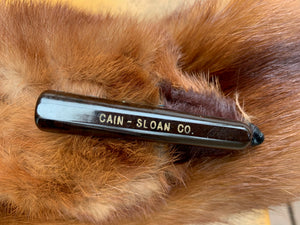Cain-Sloan Vintage Fox Wrap