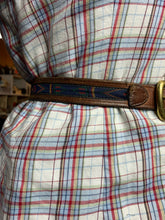 Load image into Gallery viewer, Vintage Ribbon Inlay Western Belt