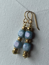 Load image into Gallery viewer, Smokey Sapphire Earrings
