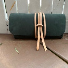 Load image into Gallery viewer, &quot;The Priscilla&quot; in Nubuk Green Leather