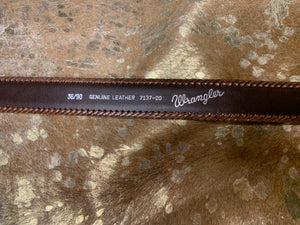 Vintage Wrangler Snap-Back Belt