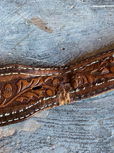 “Ronnie” Vintage Western Snap-Back Belt