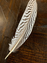 Load image into Gallery viewer, Classic Single Black &amp; White Hat Feather