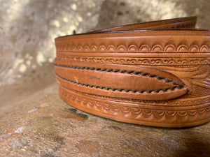 Vintage Handcrafted Snap-Back Belt