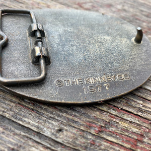 The Kinney Co. 1977 Vintage “Dick” Belt Buckle