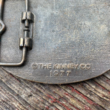 Load image into Gallery viewer, The Kinney Co. 1977 Vintage “Dick” Belt Buckle