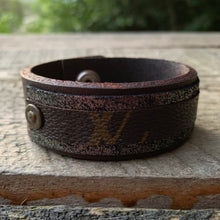 Load image into Gallery viewer, “Disco Nights” Leather Cuff