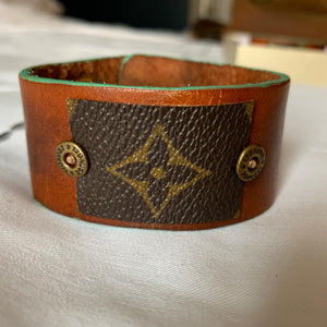 “The Warrior” Leather Cuff