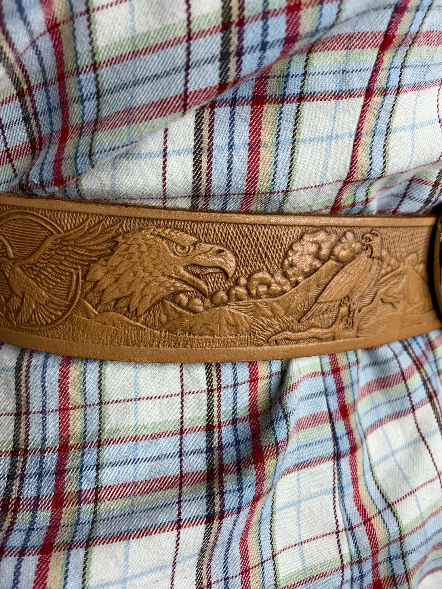 Sandy” Vintage Western Snap-Back Belt – Carl & Priscilla