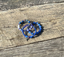Load image into Gallery viewer, Custom KY Blue Bracelet Set