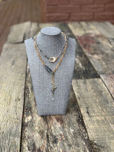 Layered with The Ava Necklace