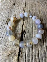 Load image into Gallery viewer, Marine Chalcedony Beaded Bracelet