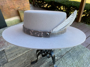 The Silverado Snakeskin Hat Band