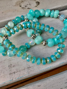 Stack of Turquoise Toned Loveliness