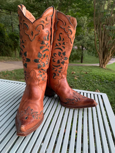 Ladies Vintage Stetson Cowboy Boots