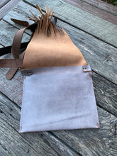 Load image into Gallery viewer, “Ghost” Cross Body Fringe Leather Bag