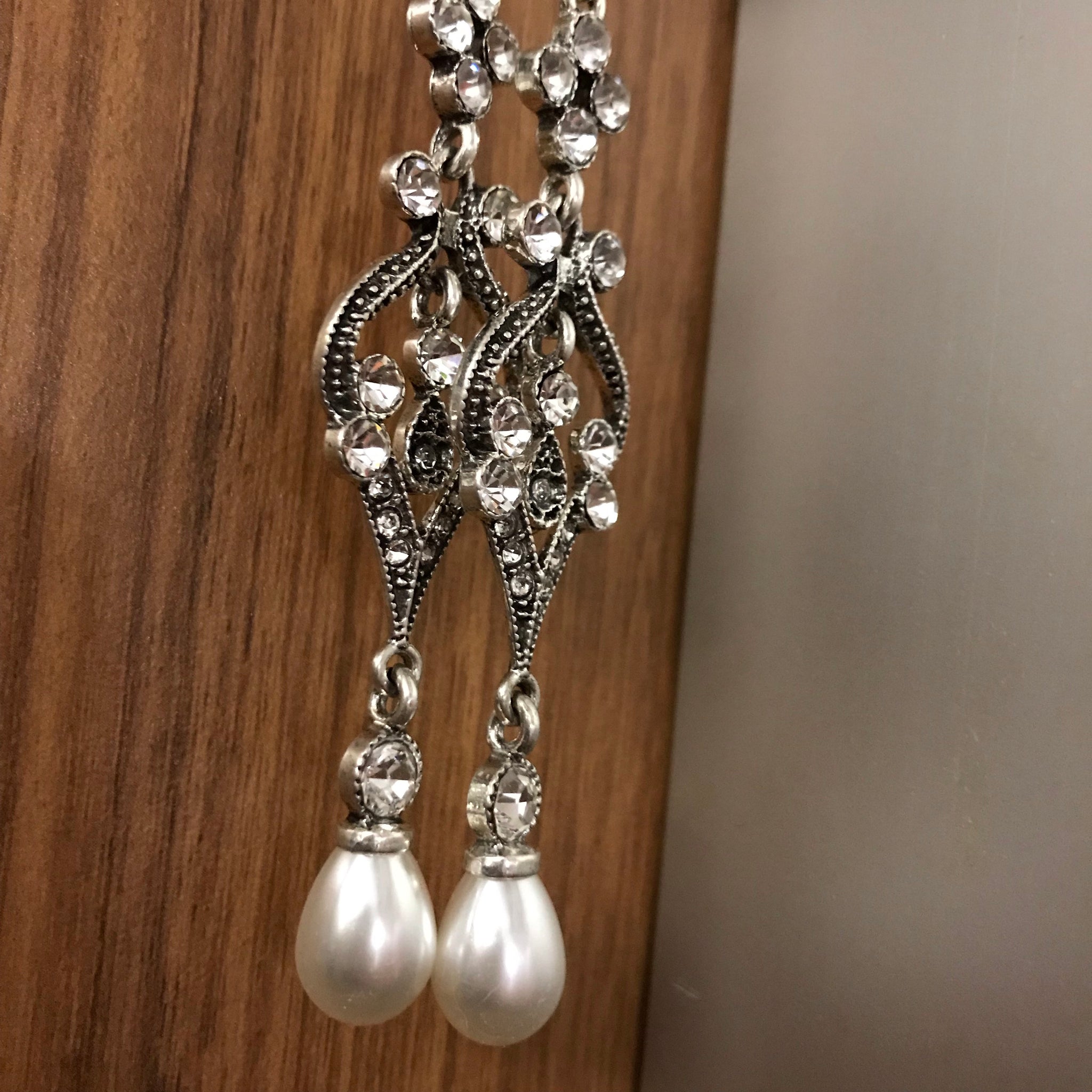 Art deco sale chandelier earrings