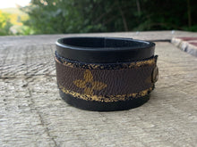 Load image into Gallery viewer, “Disco Days” Leather Cuff