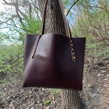 Load image into Gallery viewer, “The Big Mama Tote” in Oxblood