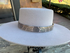 The Silverado Snakeskin Hat Band