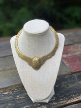 Load image into Gallery viewer, Private Collection Vintage Brass Collar Necklace