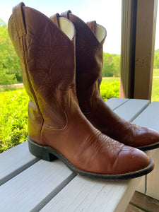 Vintage Larry Mahan Men’s Cowboy Boots