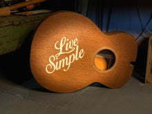 Load image into Gallery viewer, Handcrafted Solid Honduran Mahogany Guitar