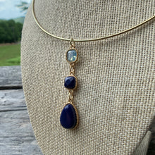 Load image into Gallery viewer, Blue Moon Collar Necklace