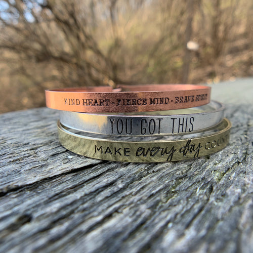 Metal Reminder Bracelets