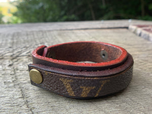 “The Red Hot” Leather Cuff