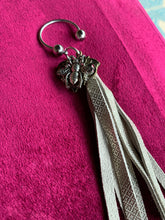 Load image into Gallery viewer, Leather Tassel Keychains