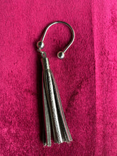 Load image into Gallery viewer, Leather Tassel Keychains