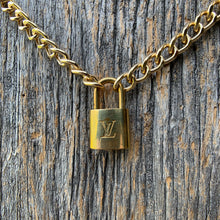 Load image into Gallery viewer, Rockin’ Lock Louis Necklace