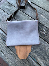 Load image into Gallery viewer, “Ghost” Cross Body Fringe Leather Bag