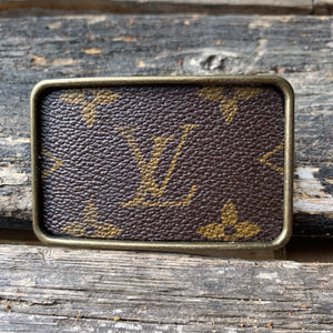 Louis Vuitton Vintage LV Metal & Leather Cigarette/Card Holder