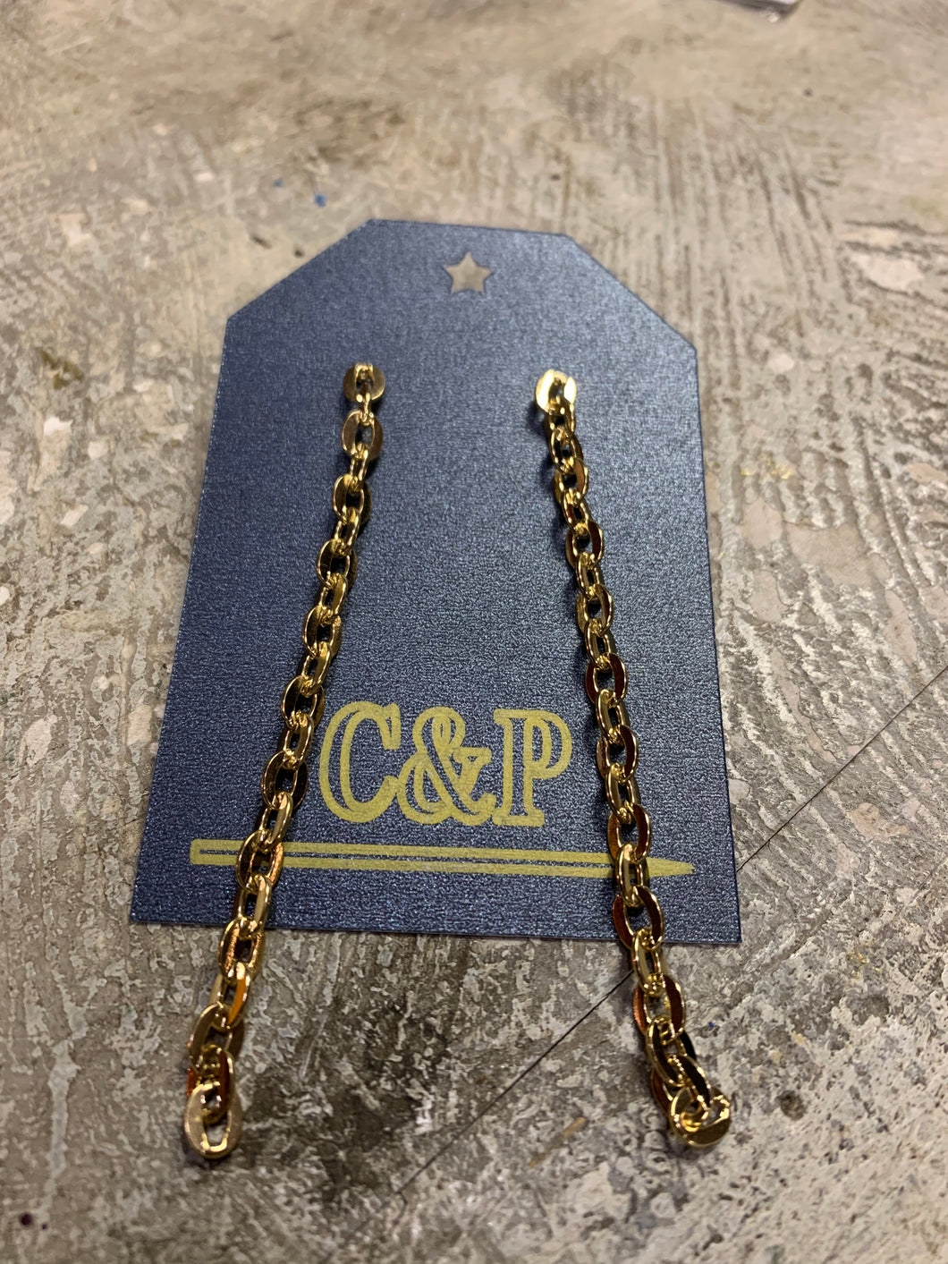 Cuban Chain Gang Earrings