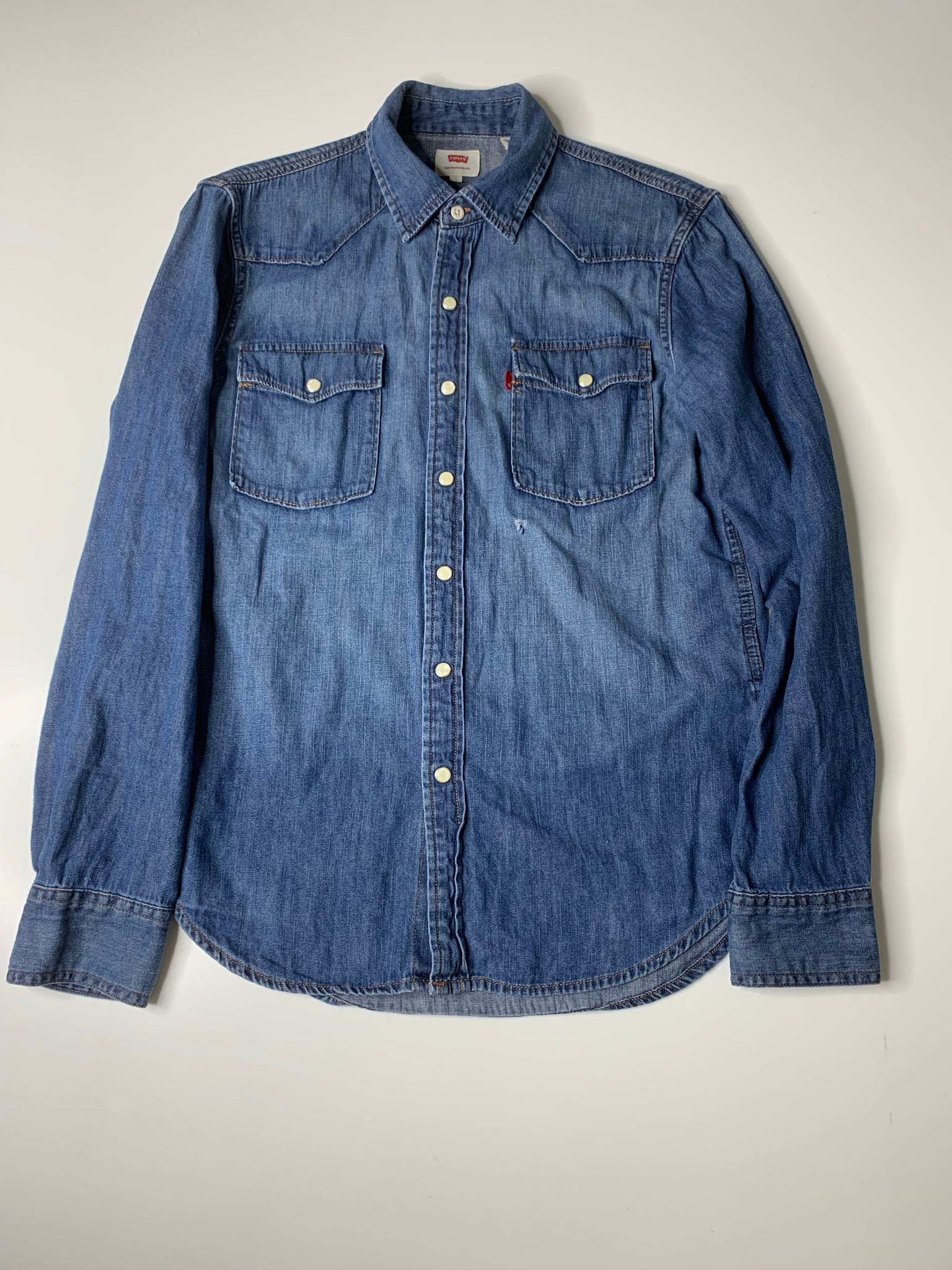 Vintage levis pearl snap shirts Clearance