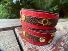 Load image into Gallery viewer, “The Landry” Leather Cuff