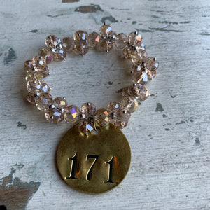 Brass Tag Collection Bracelet #171